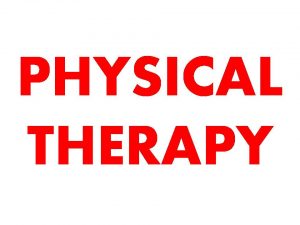 Most Common Condition Treated With Physical therapy